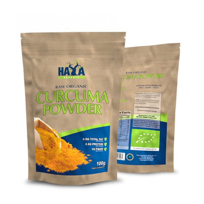 HAYA LABS Organic Curcuma Powder / 100гр.